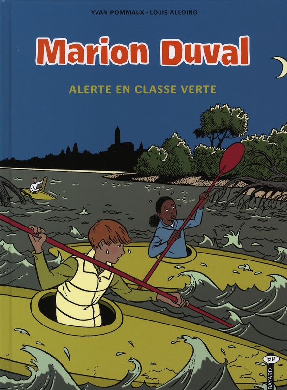 Alerte en classe verte - Série Marion Duval par Philippe Masson et Louis Alloing - Couverture