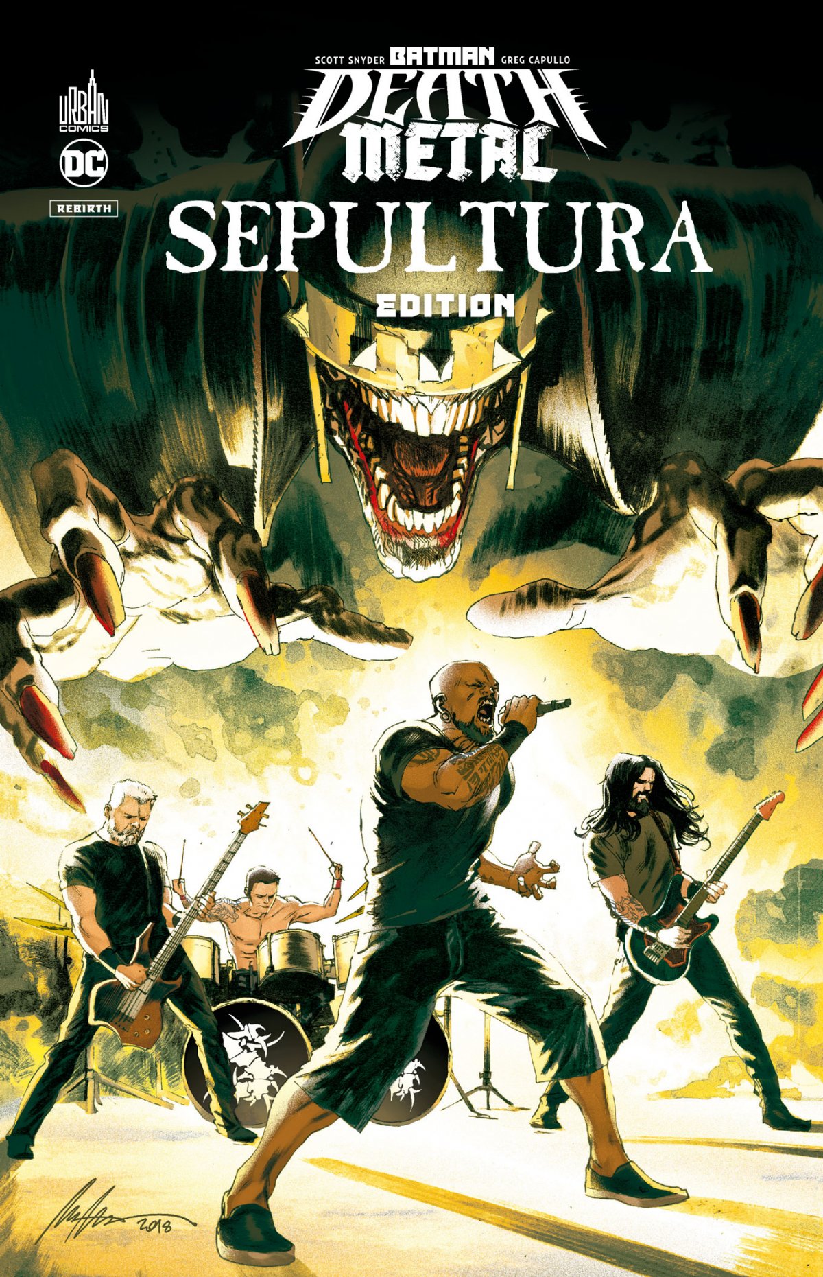 Batman Death Metal 5 Sepultura Edition