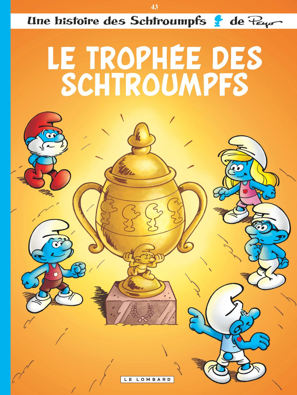 Trophée des Schtroumpfs (Le) - Série Schtroumpfs (Les) par Marc Dubuisson, Thierry Culliford et Ludo Borecki - Couverture