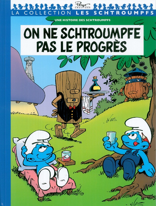 On ne schtroumpfe pas le progrès - Série Schtroumpfs (Les) - 9782357102170