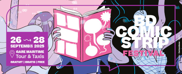 BD Comic Strip Festival 2025 à Bruxelles : des bulles, des ballons et une bonne dose de talent