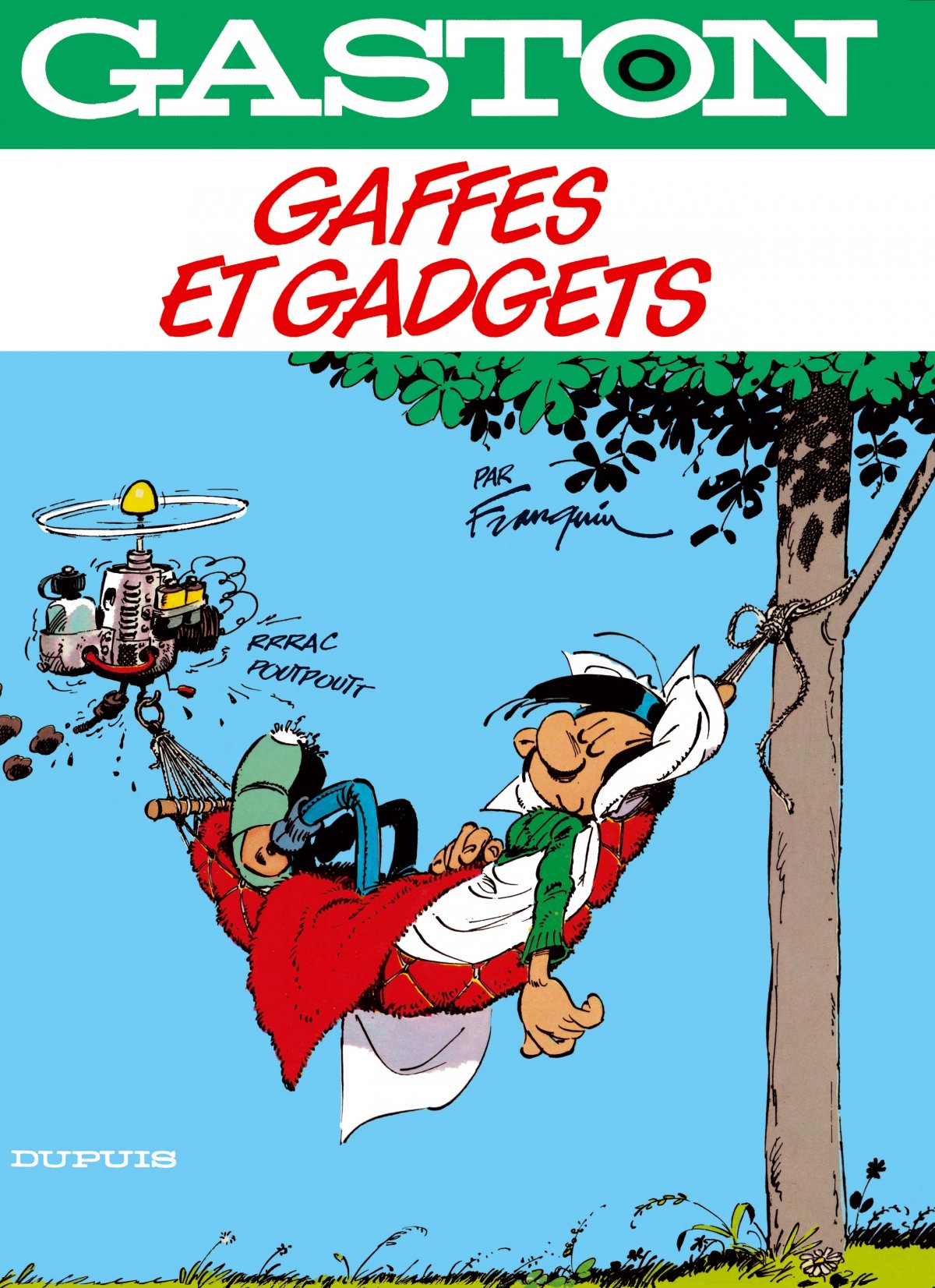 Gaffes et Gadgets - Série Gaston Hors-série par Yvan Delporte et André Franquin - Couverture