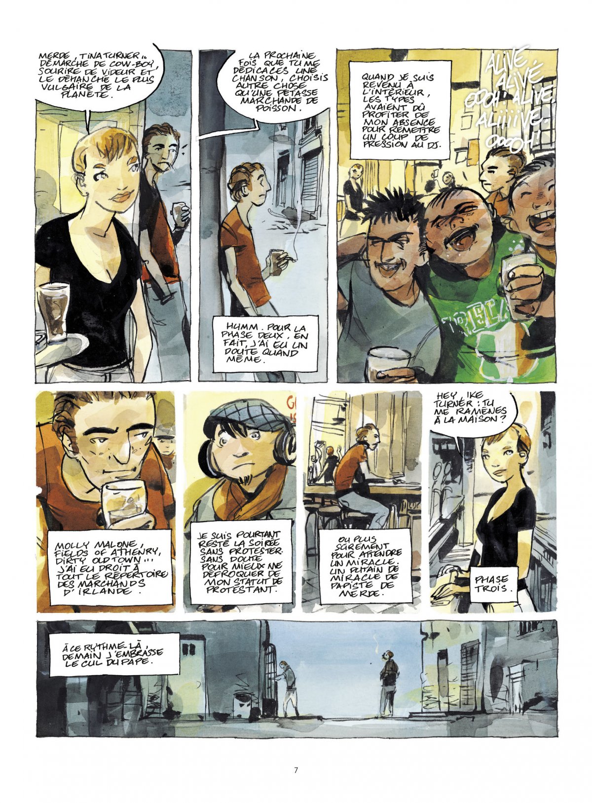 Partitions irlandaises - Premier couplet - Extrait 1