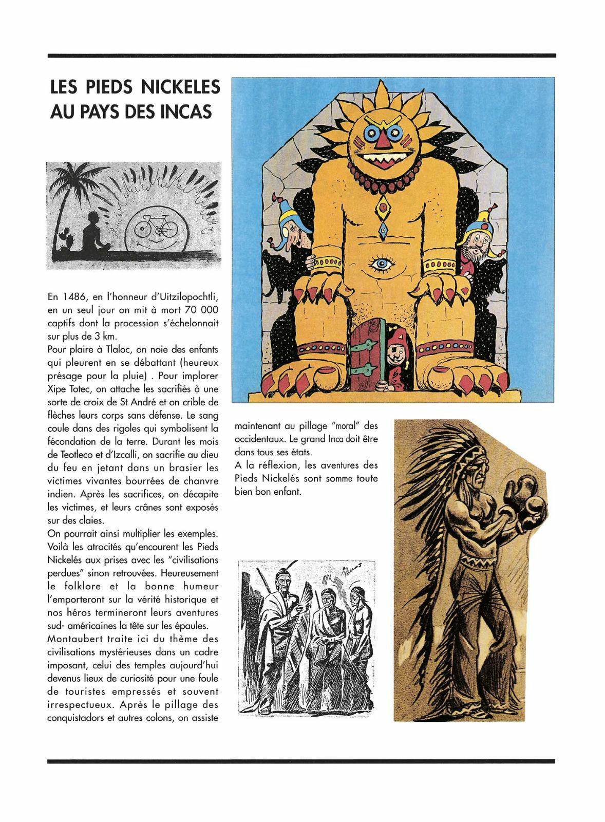 Pieds Nickelés au pays des Incas, chez les réducteurs de têtes, et leur fusée interplanétaire (Les) - Extrait 1