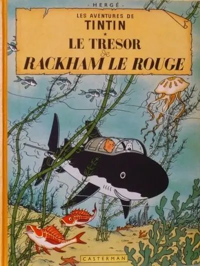 Trésor de Rackham le rouge (Le) - Série Tintin (Les aventures de)
