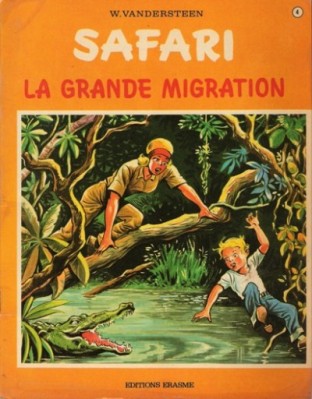 Grande migration (La) - Série Safari (Vandersteen) par Willy Vandersteen - Couverture