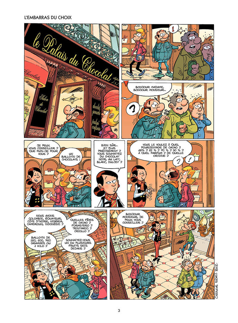 Fondus du Chocolat (Les) - Extrait 1