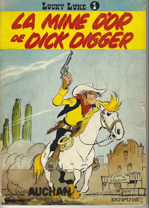 Mine d'or de Dick Digger (La) - Série Lucky Luke
