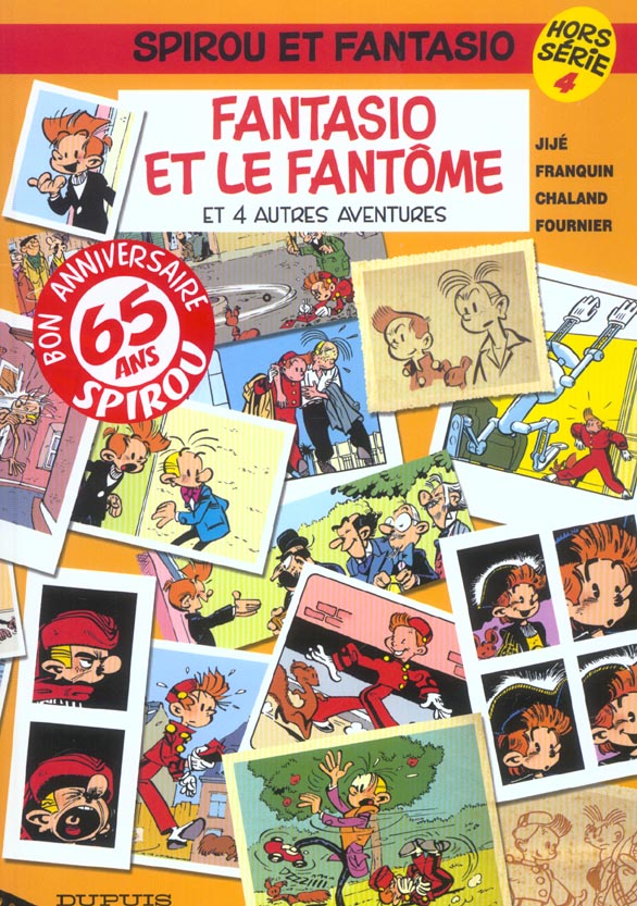 Fantasio et Le Fantôme (et 4 autres Aventures)