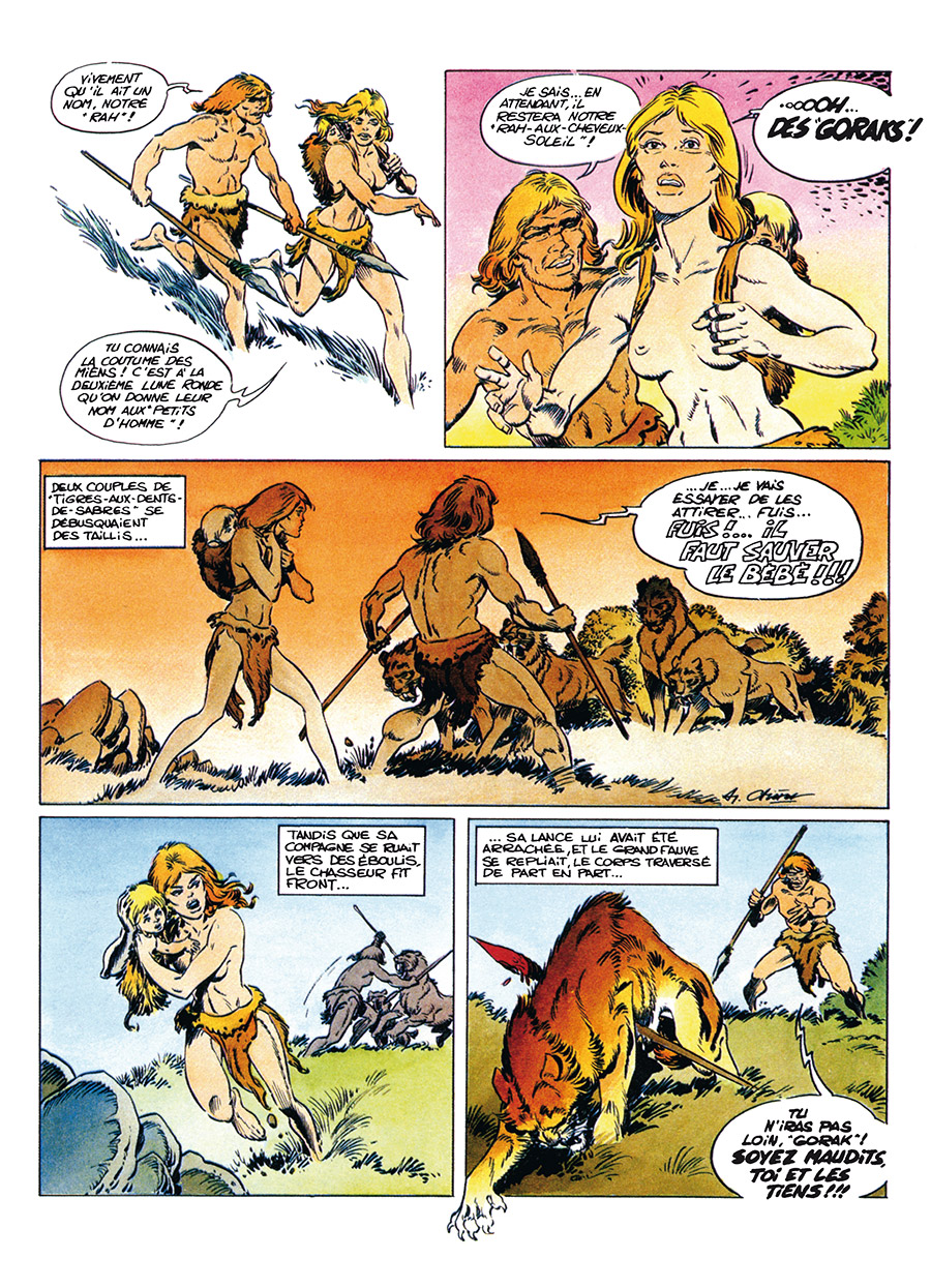 Rahan - Intégrale Couleur 1 - Extrait 1