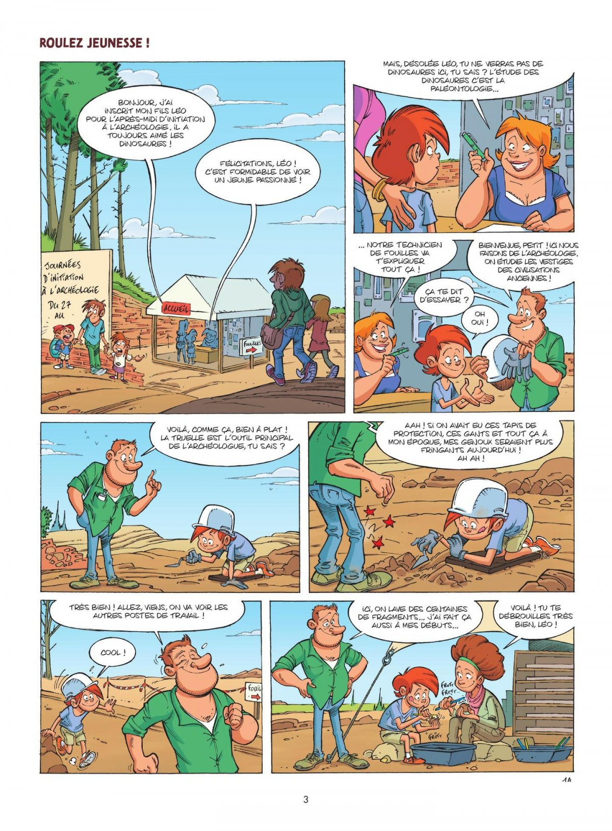 Plein les fouilles ! - Extrait 1