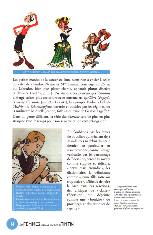 Femmes dans le Monde de Tintin (Les) - De Bianca Castafiore à Peggy Alcazar - Extrait 1