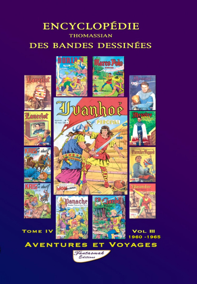 Aventures et voyages 1960-1965 - Série Encyclopédie Thomassian des bandes dessinées de petit format par Gérard Thomassian - Couverture