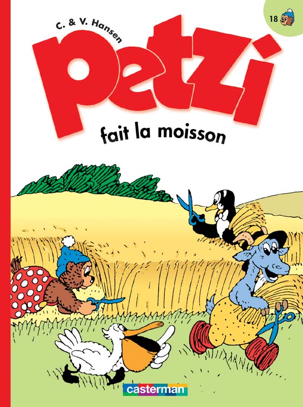 Petzi fait la moisson - Série Petzi - 9782203325401