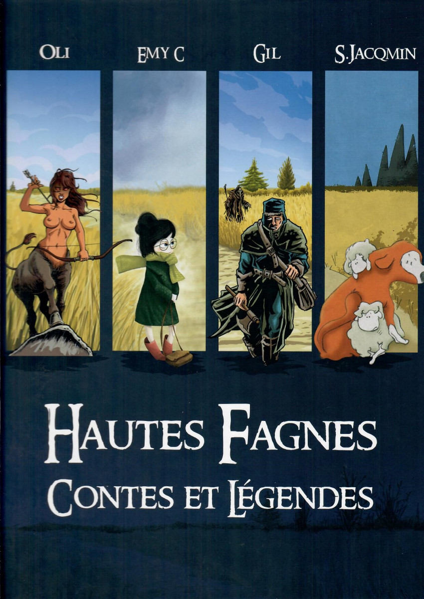 Hautes Fagnes - Contes et Légendes par Emy C, Gilles Renneson / Gil, Sébastien Jacqmin, Olivier Pirnay / Oli et Nina Jacqmin - Couverture