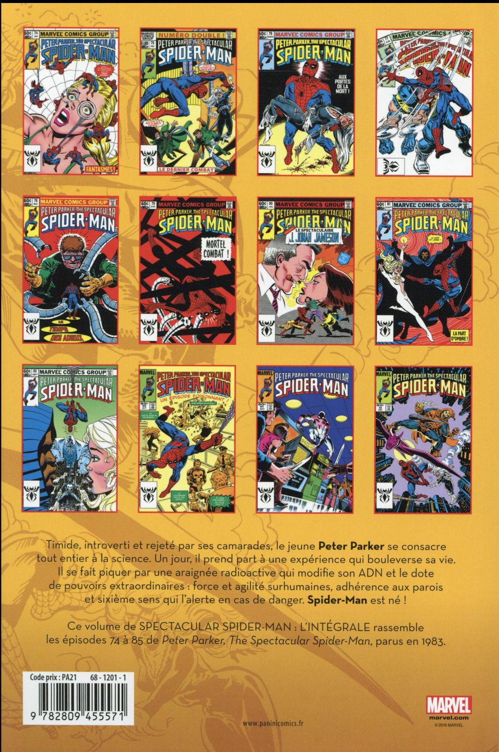 Spectacular Spider-Man - Intégrale 1983 - Extrait 1