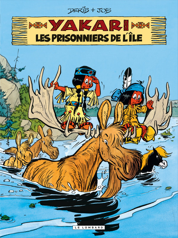Prisonniers de l'île (Les) - Série Yakari - 9782803620425