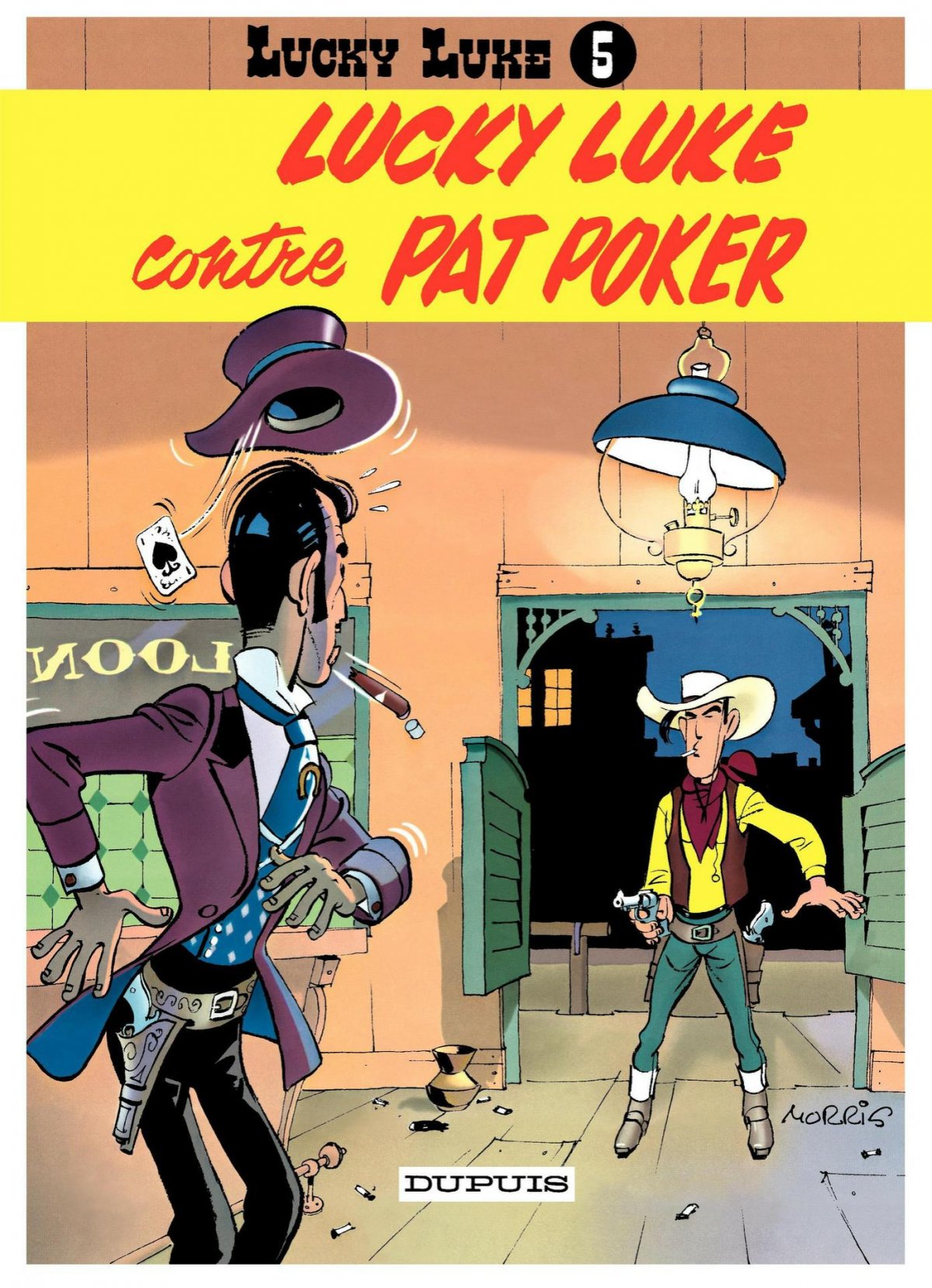 Lucky Luke contre Pat Poker - Série Lucky Luke - 9782800114453