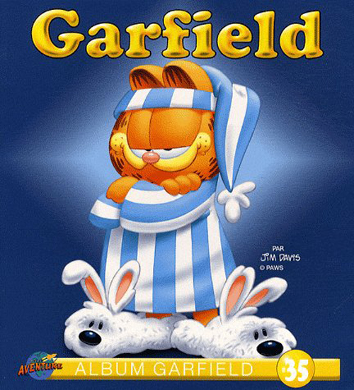 Garfield 35 - Série Garfield (Presses Aventures) par Jim Davis - Couverture