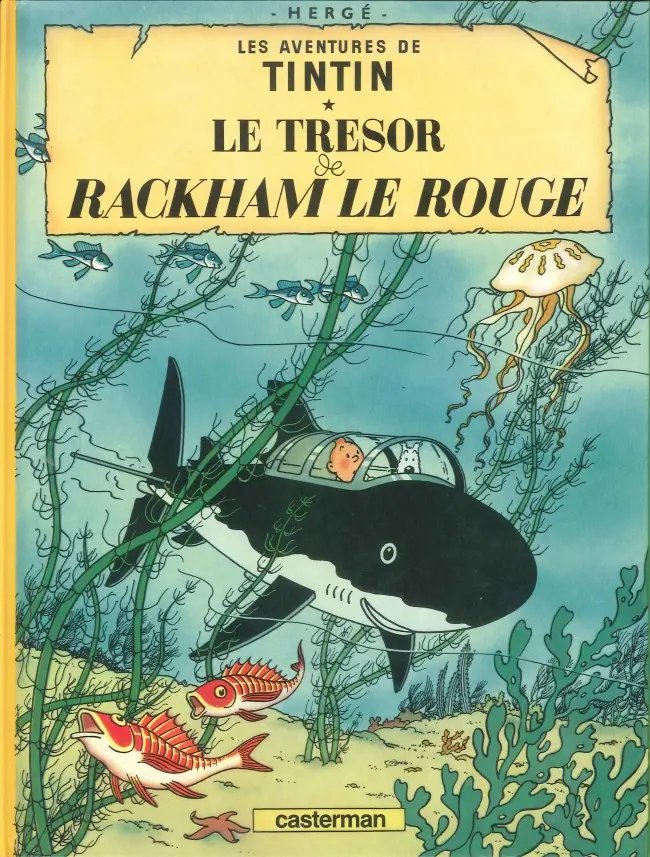 Trésor de Rackham le rouge (Le) - Série Tintin (Les aventures de)