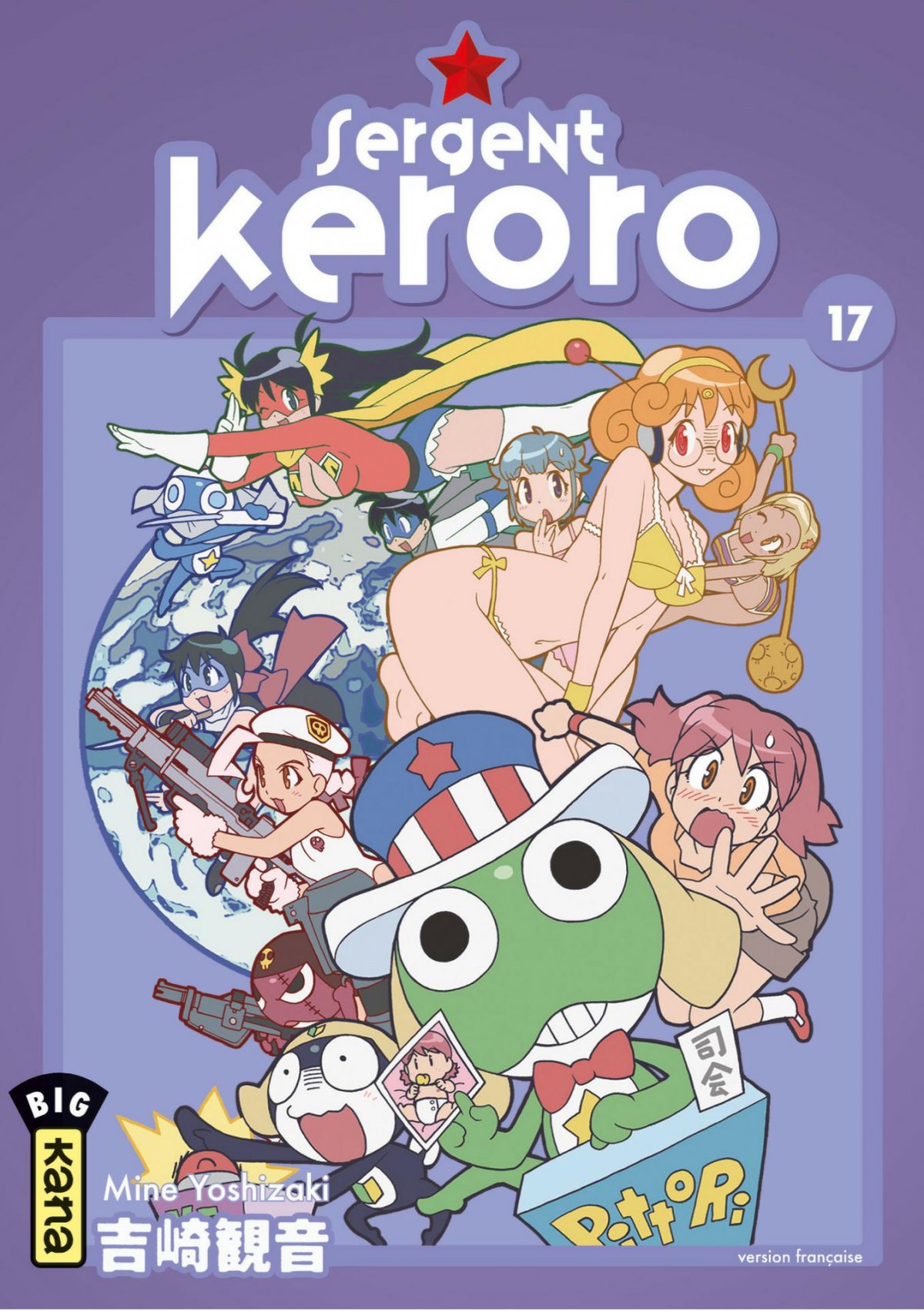 Sergent Keroro 17 - Série Sergent Keroro par Mine Yoshizaki - Couverture