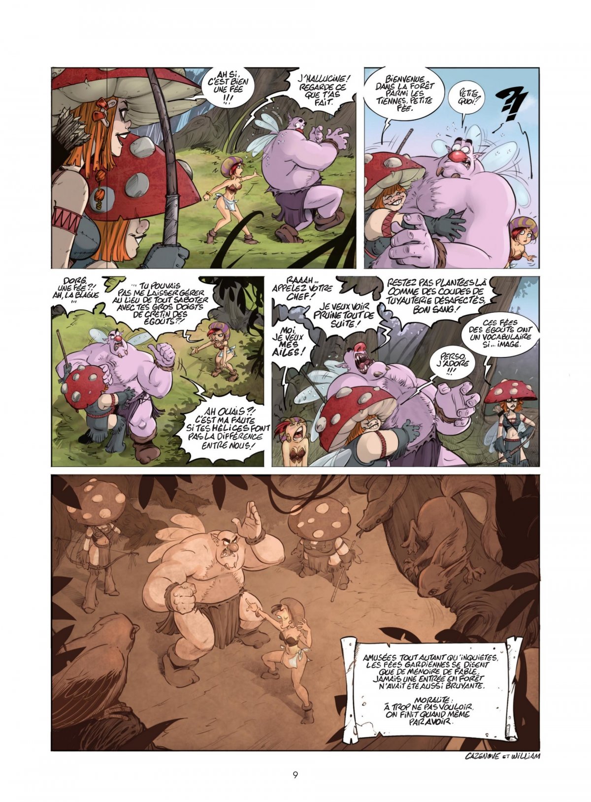 Fée qui avait perdu ses ailes (La) - Extrait 1