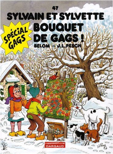 Bouquet de gags ! - Série Sylvain et Sylvette par Bélom et Jean-Louis Pesch - Couverture