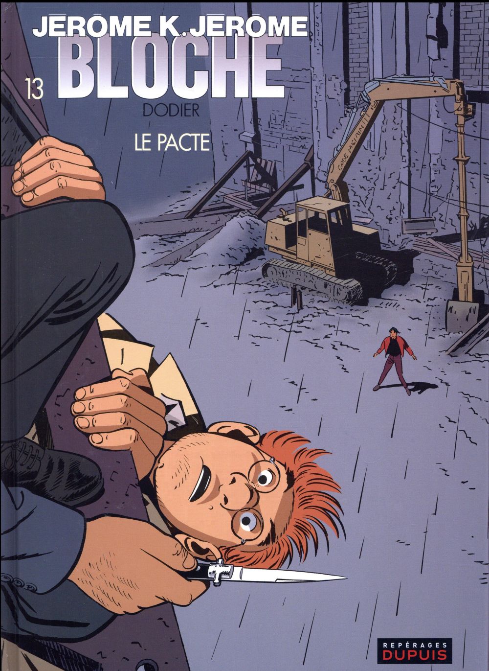 Pacte (Le) - Série Jérôme K. Jérôme Bloche par Alain Dodier - Couverture