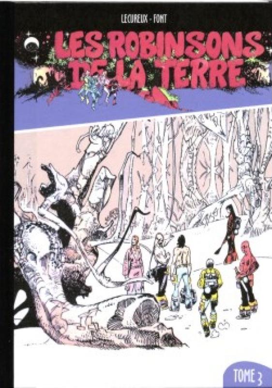 Fleuve de l'effroi (Le) - Série Robinsons de la Terre (Les) par Roger Lécureux et Alfonso Font - Couverture
