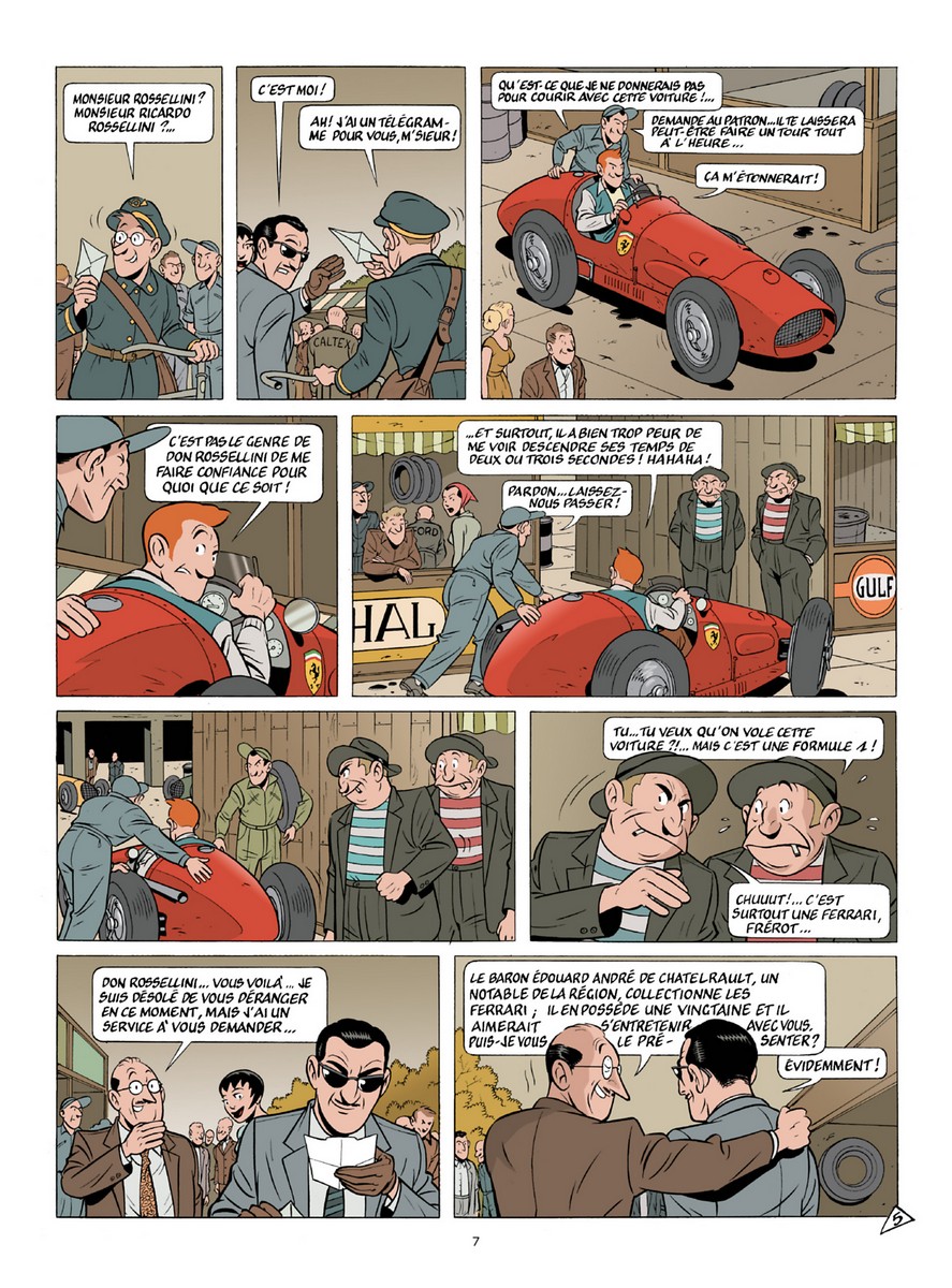 Voleurs de Ferrari (Les) - Extrait 1