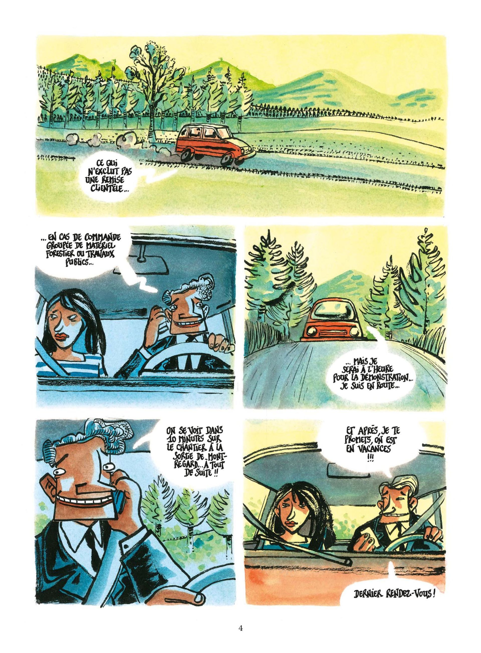 Sortie de route - Extrait 1