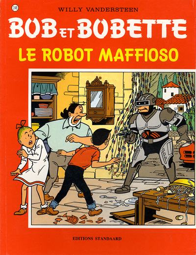Robot maffioso (Le) - Série Bob et Bobette par Paul Geerts - Couverture