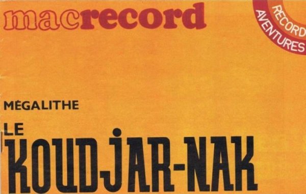 Koud-Jar-Nak (Le) - Série Mégalithe par Erik - Couverture