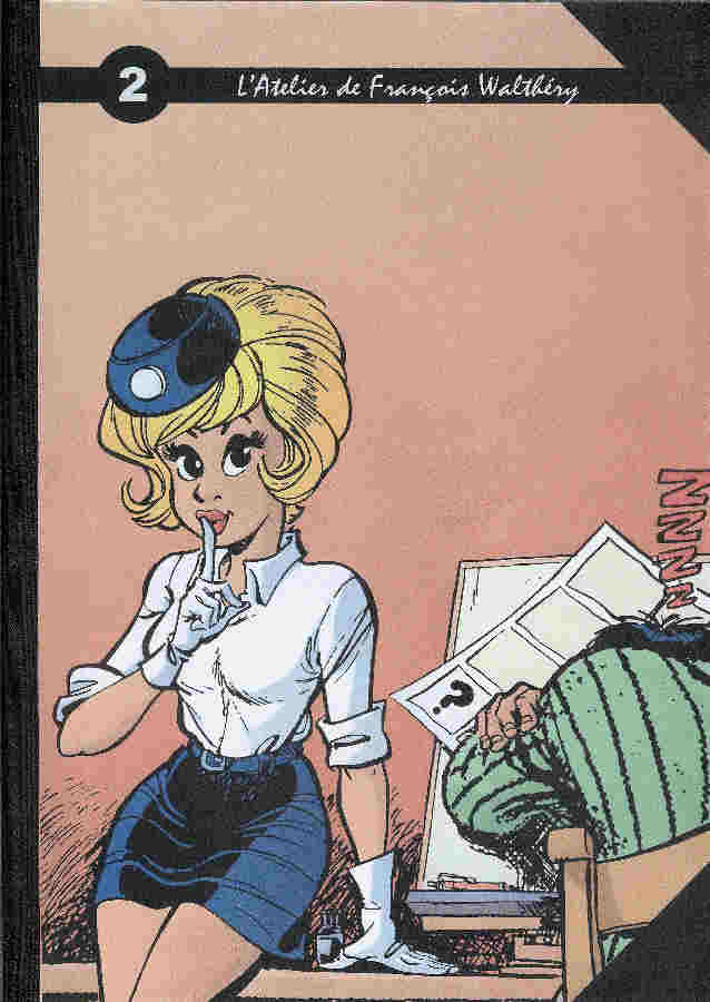 François Walthéry - Série Atelier de... (L') par François Walthéry et Jean Jour - Couverture