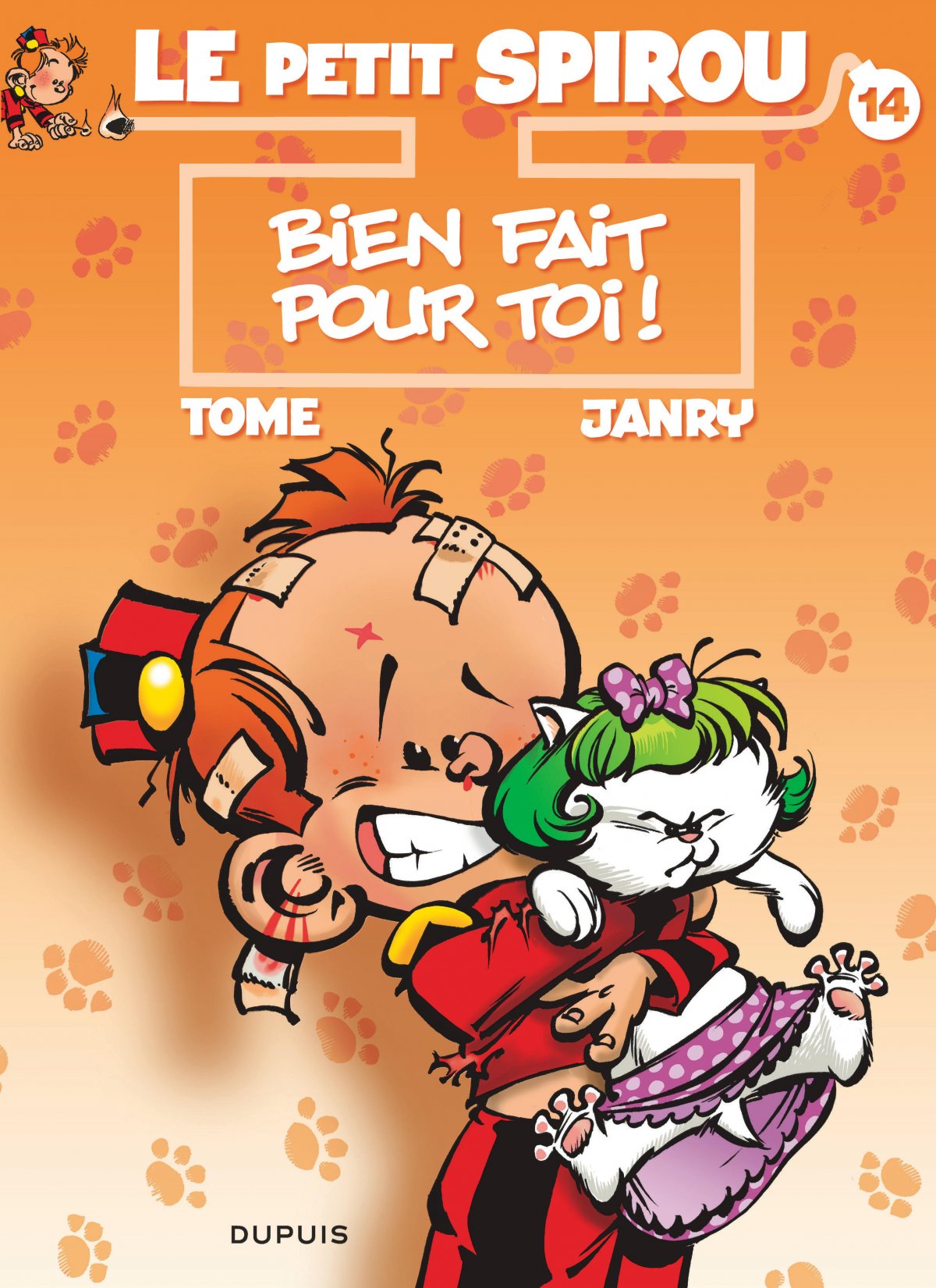 Bien fait pour toi ! - Série Petit Spirou (Le) par Tome et Janry - Couverture