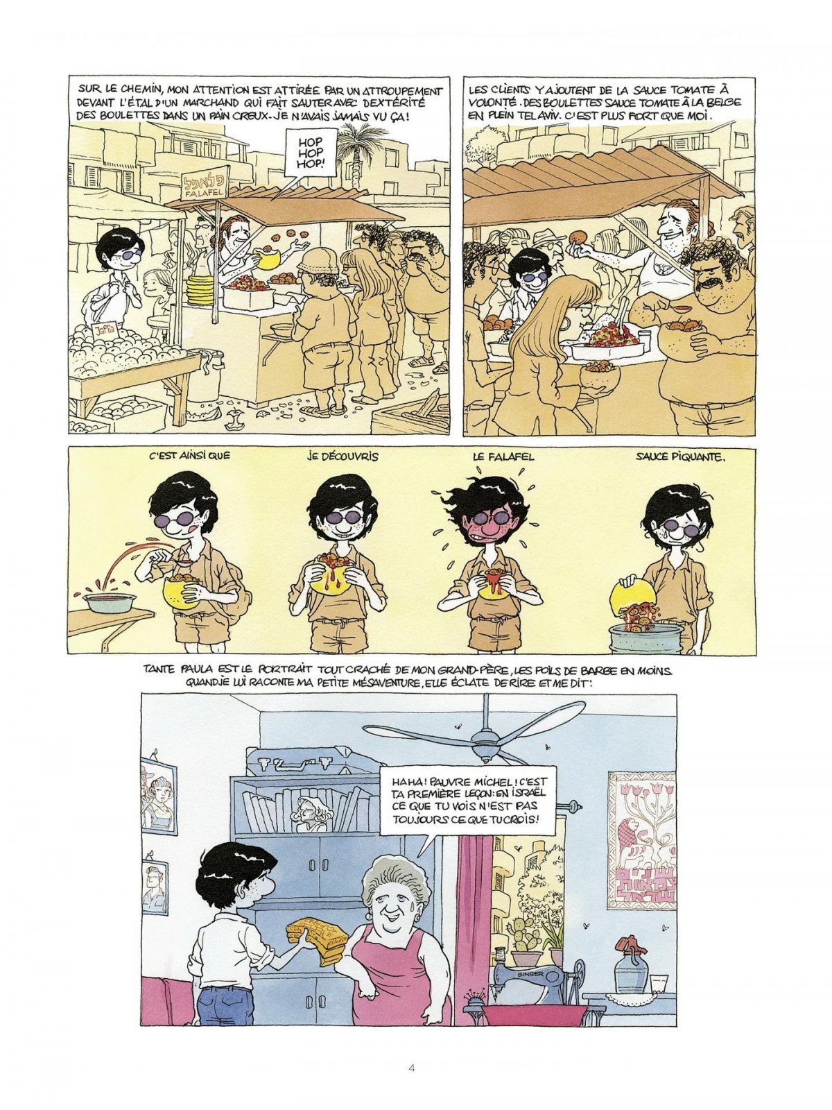 Falafel sauce piquante - Extrait 1