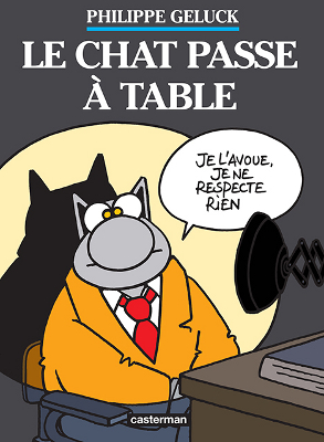 Le Chat de Geluck passe à table le 8 octobre
