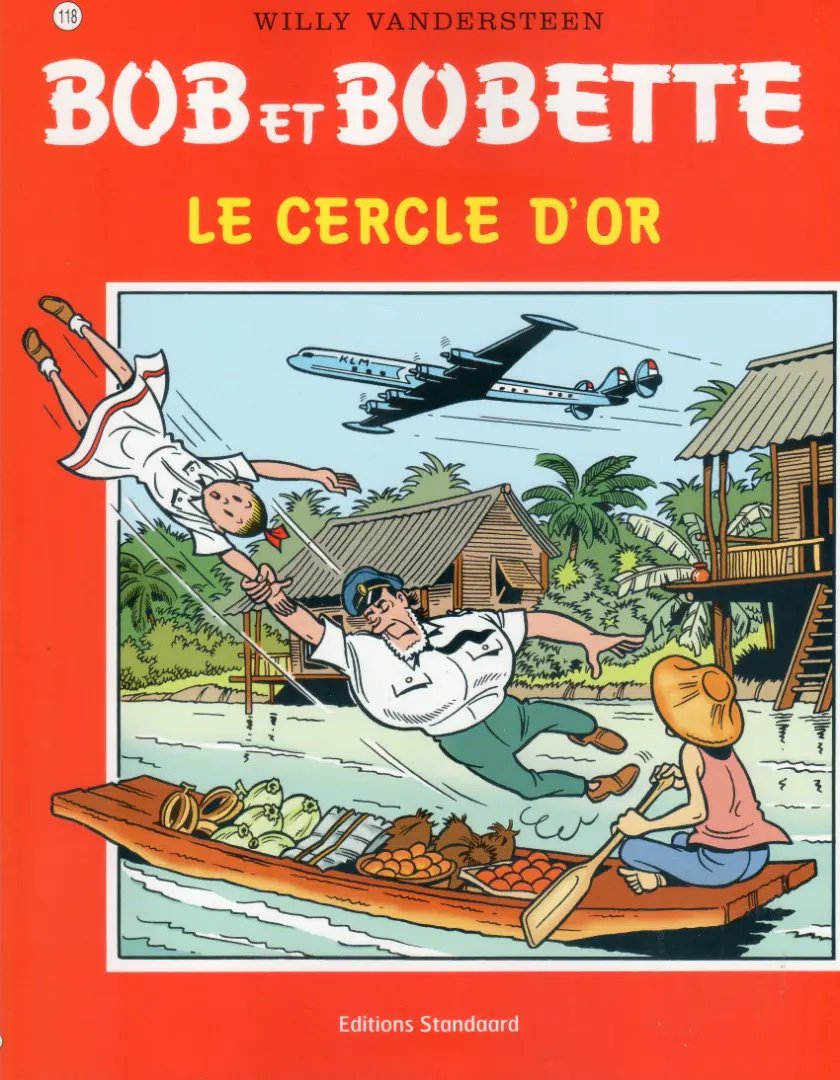 Cercle d'or (Le) - Série Bob et Bobette par Willy Vandersteen - Couverture