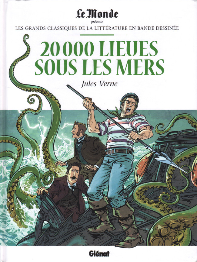 20 000 lieues sous les mers - Série Incontournables de la littérature en BD (Les) - 9782357105522