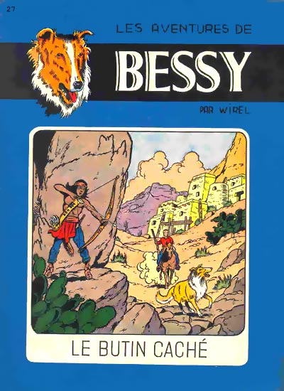 Le butin caché - Série Bessy par Willy Vandersteen - Couverture