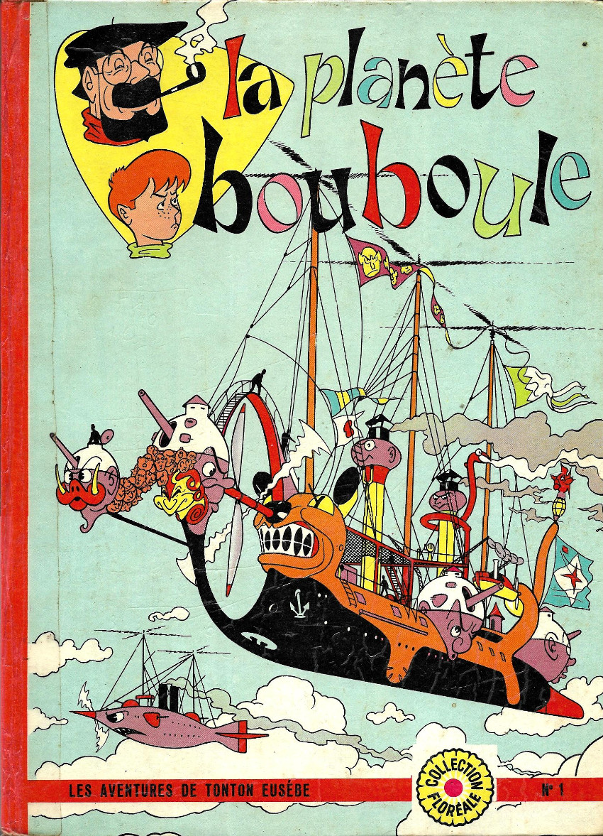 Planète bouboule (La) - Série Tonton Eusèbe (Les aventures de) par Jean Lebert - Couverture