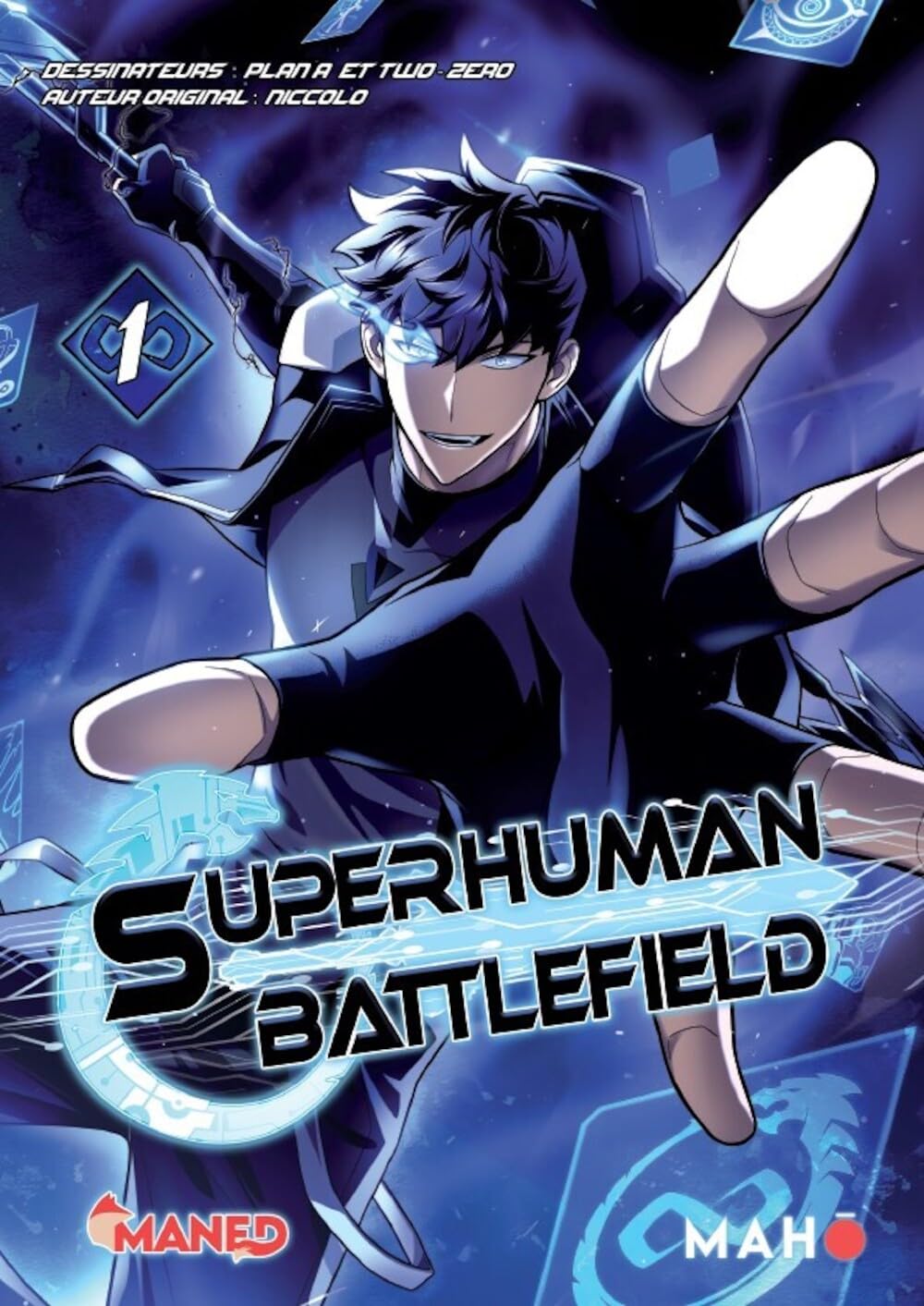 Superhuman Battlefield 1 - Série Superhuman Battlefield par Niccolo, Two-zero et Plan A - Couverture