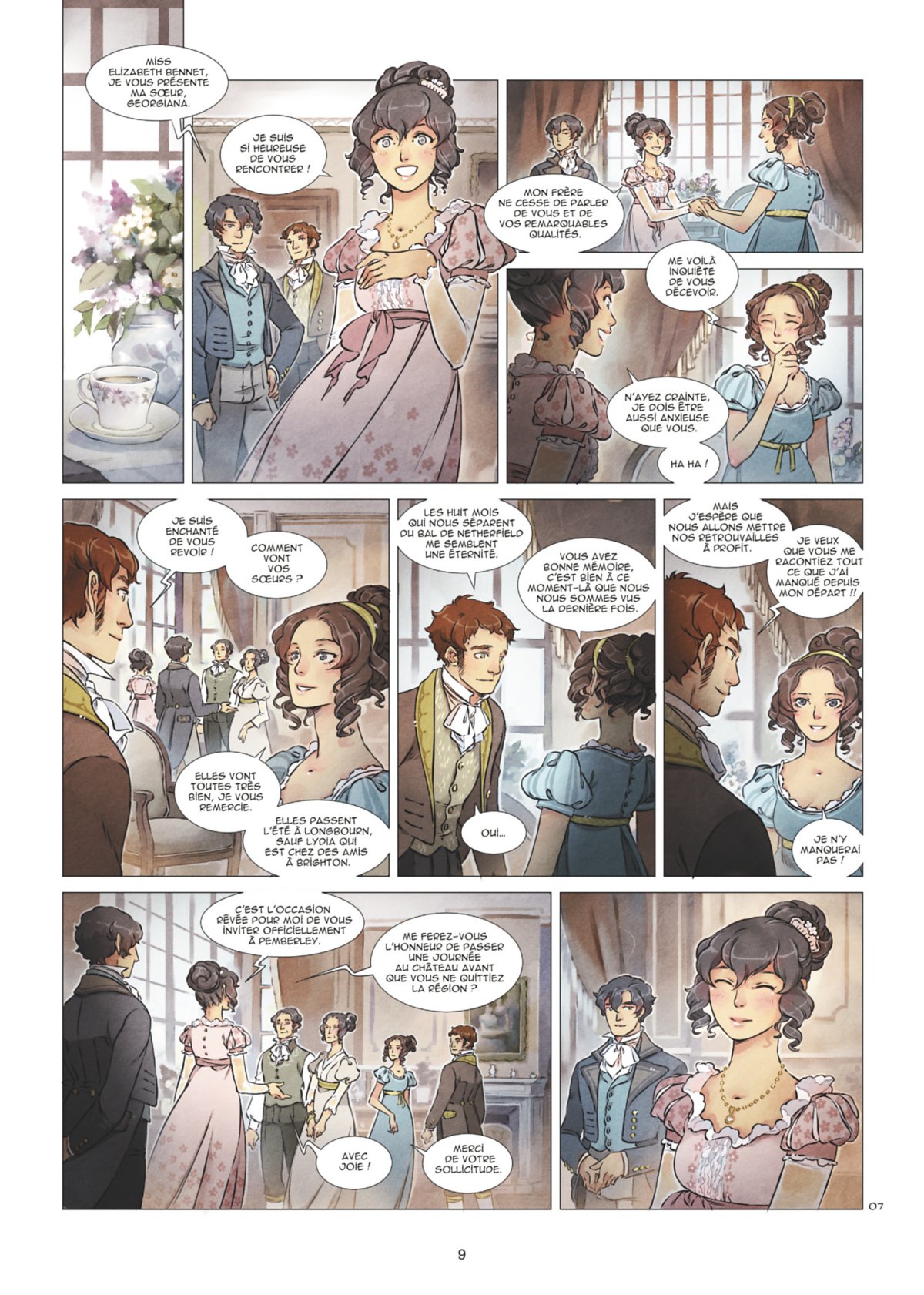 Pemberley - Extrait 1