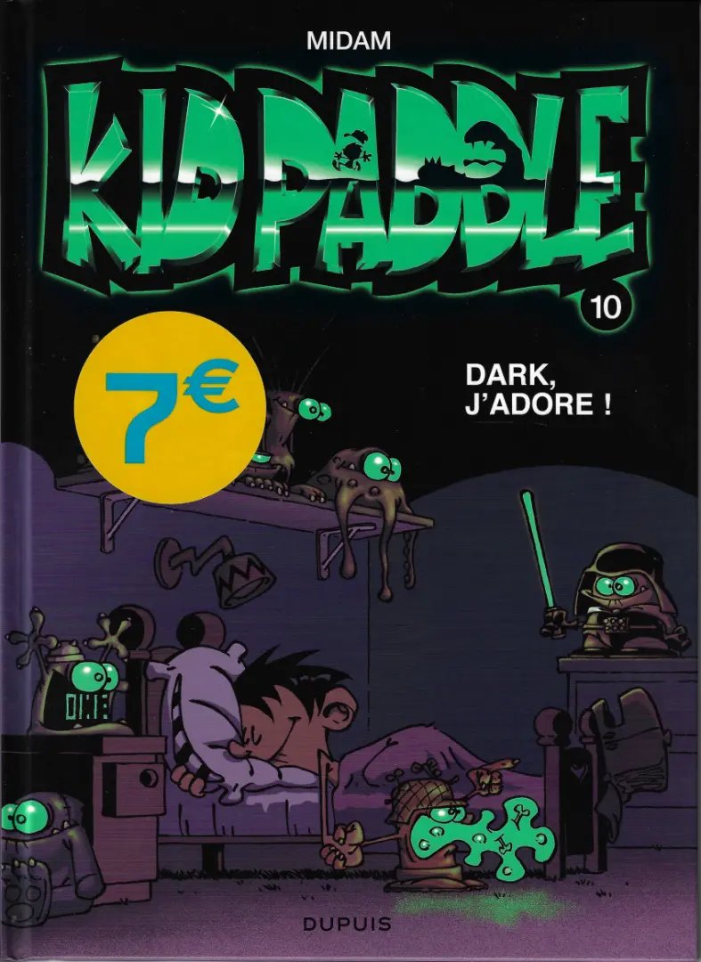 Dark, J'adore - Série Kid Paddle - 9791034769582