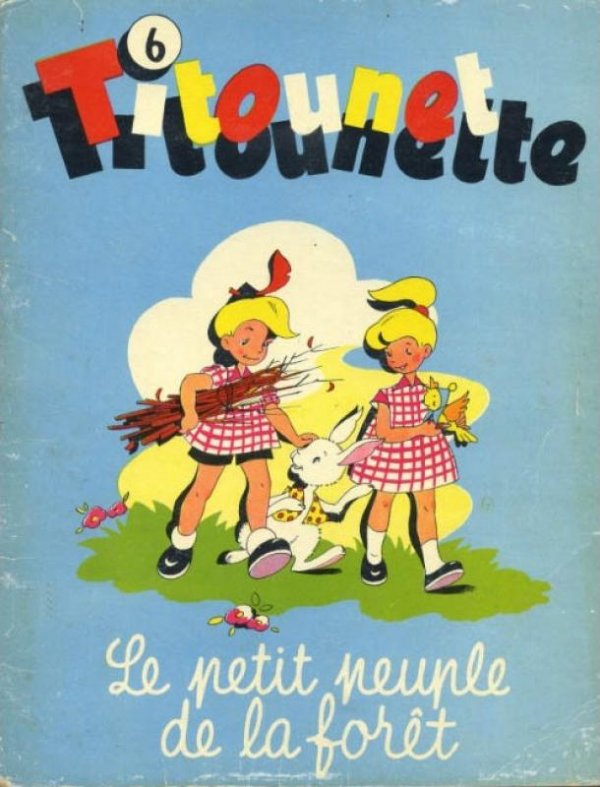 Petit peuple de la forêt (Le) - Série Titounet et Titounette par Marie-Mad Bourdin - Couverture