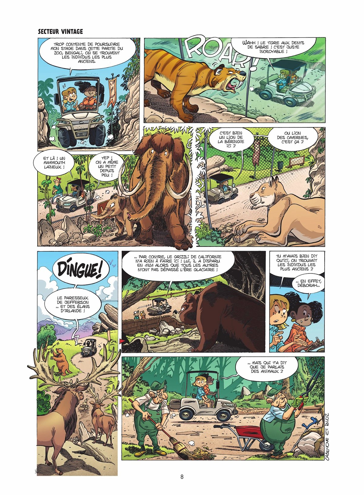 Zoo des animaux disparus (Le) 3 - Extrait 1