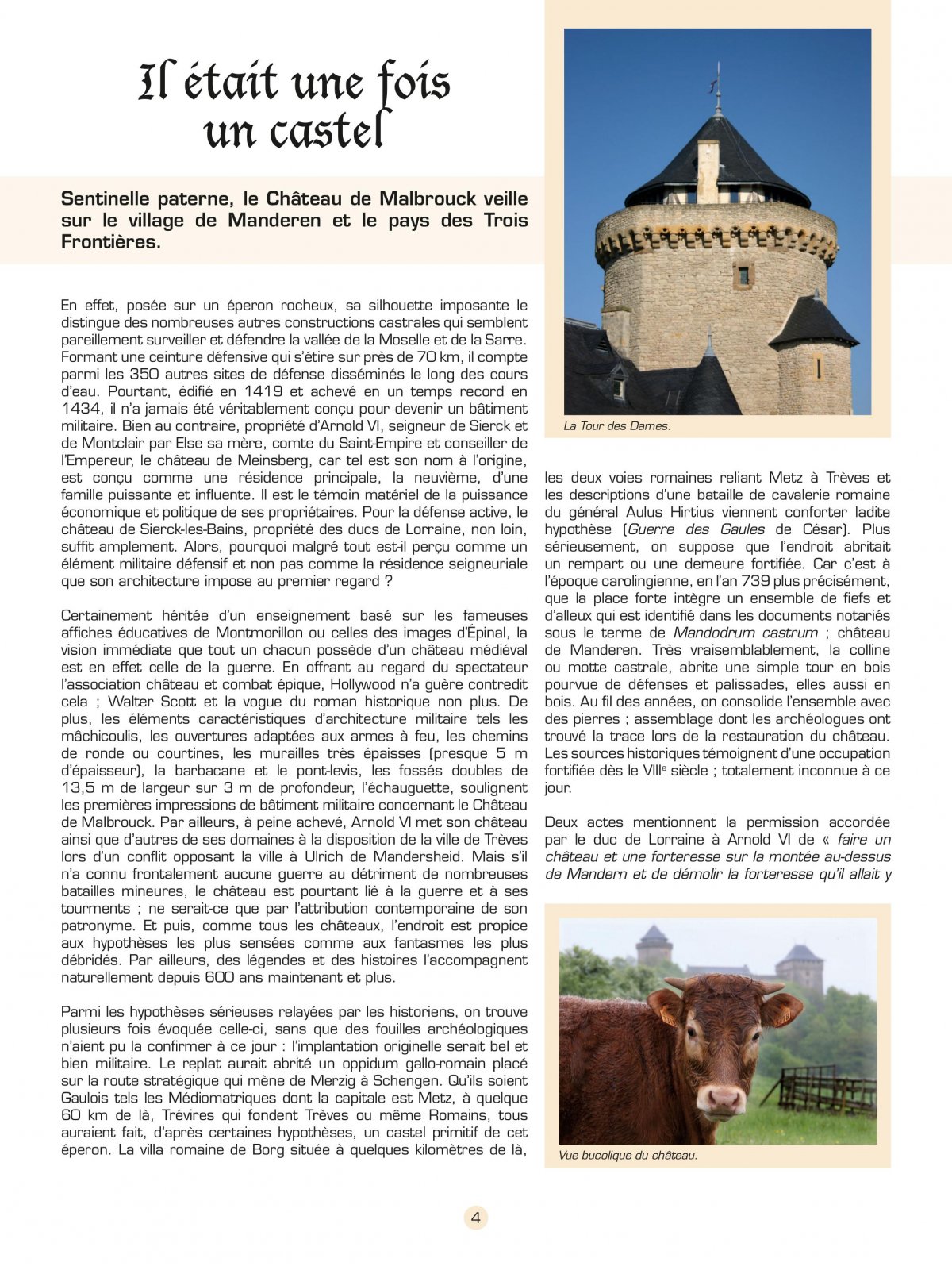 Château de Malbrouck (Le) - Extrait 1