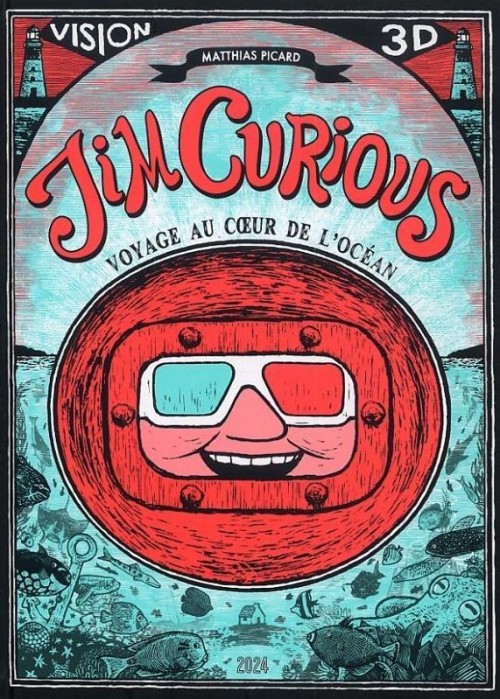 Voyage au coeur de l'océan - Série Jim Curious - 9782919242078