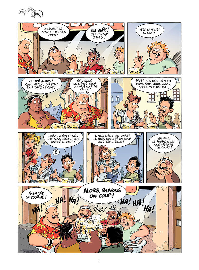 Rugby, c'est un sport de compact ! (Le) - Extrait 1