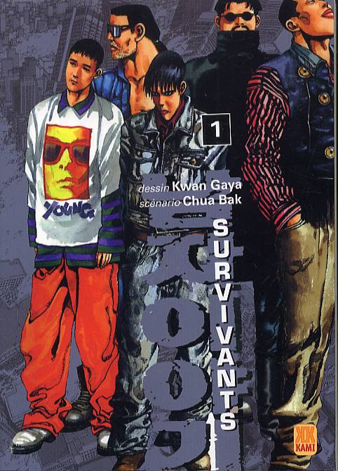 Survivants 1 - Série Survivants (Kami) par Chua Bak et Gaya Kwan - Couverture